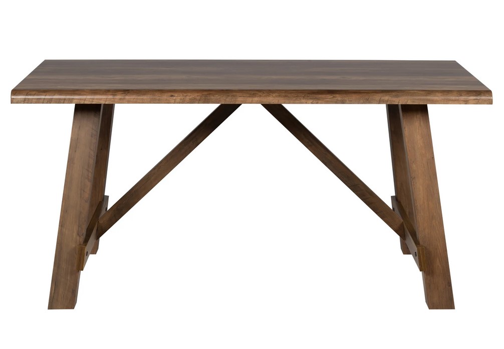 Table BAMAKO imitation bois rustique