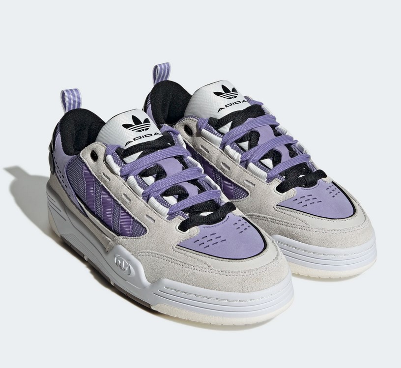 ADIDAS ADI2000 Baskets Basses Light Purple/Crystal White