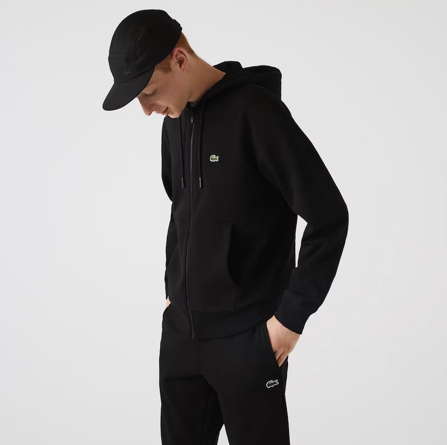 Ensemble de survêtement Homme Lacoste avec capuche Noir