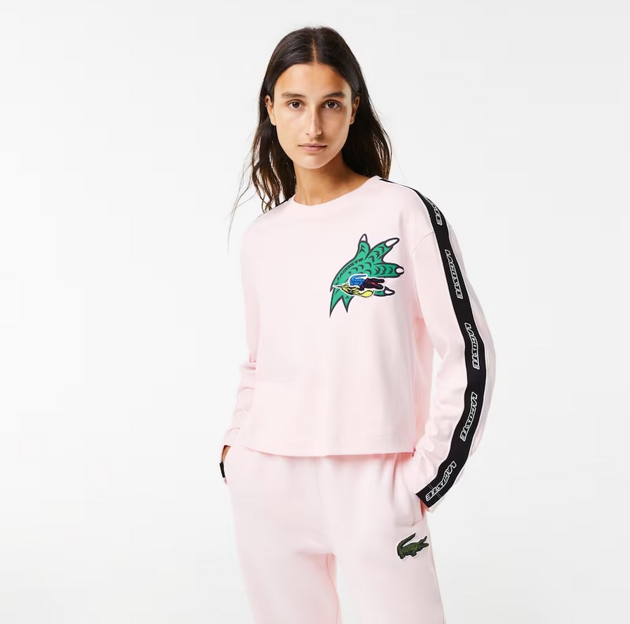 T shirt lacoste femme solde cheap