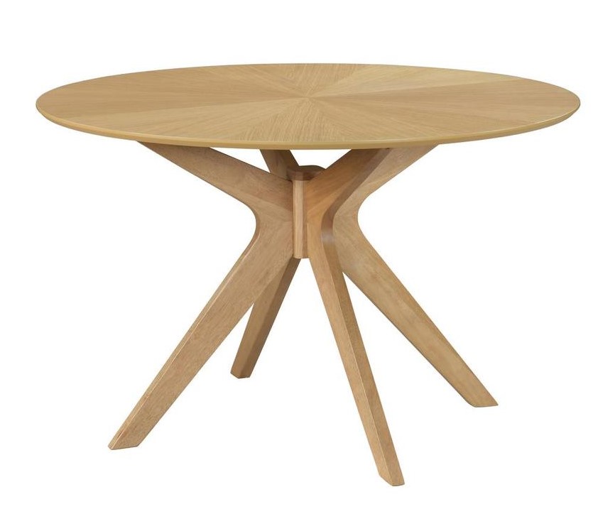 Table à manger design ovale DIELLI chêne