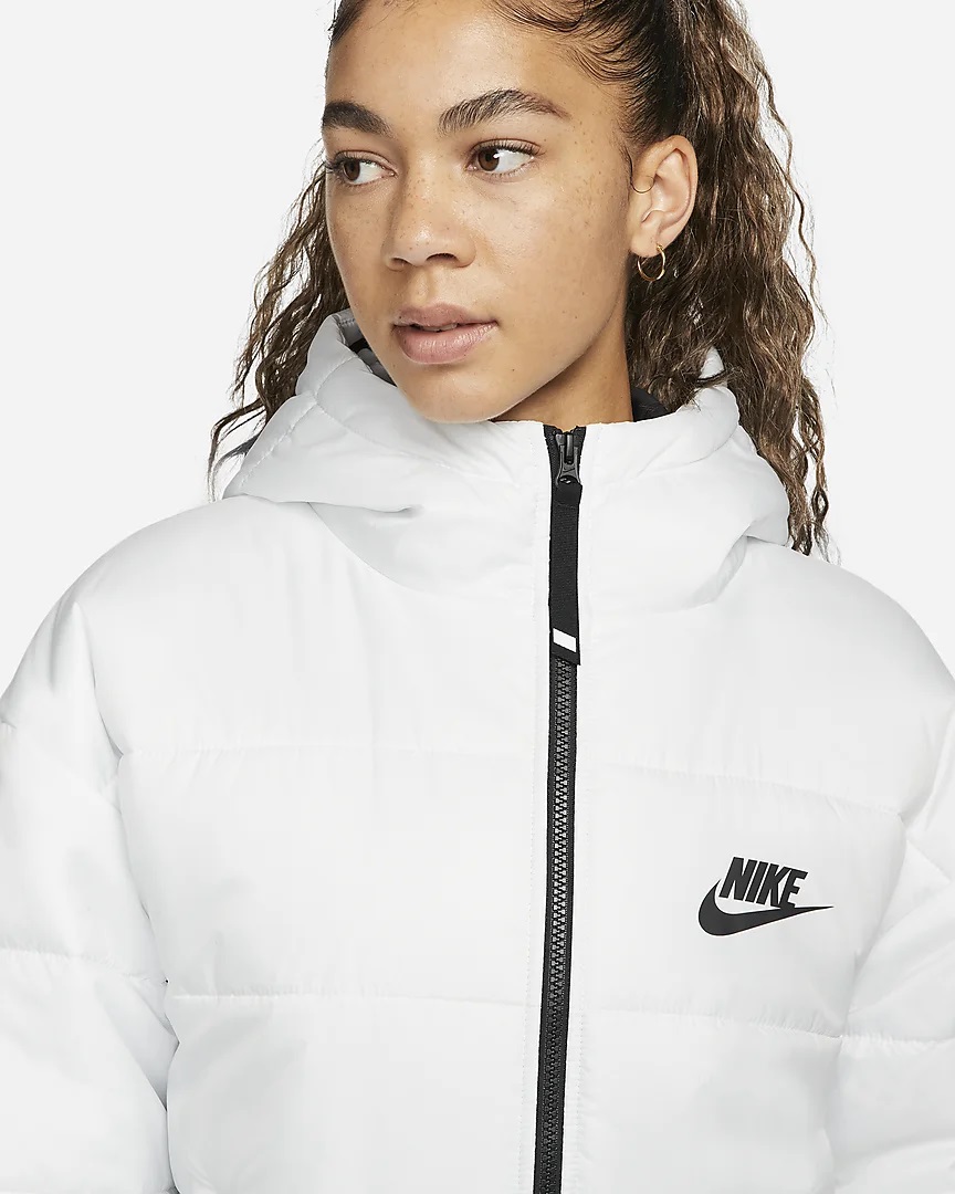 Nike Sportswear Therma-FIT Repel Veste à capuche Blanc sommet/Noir/Noir