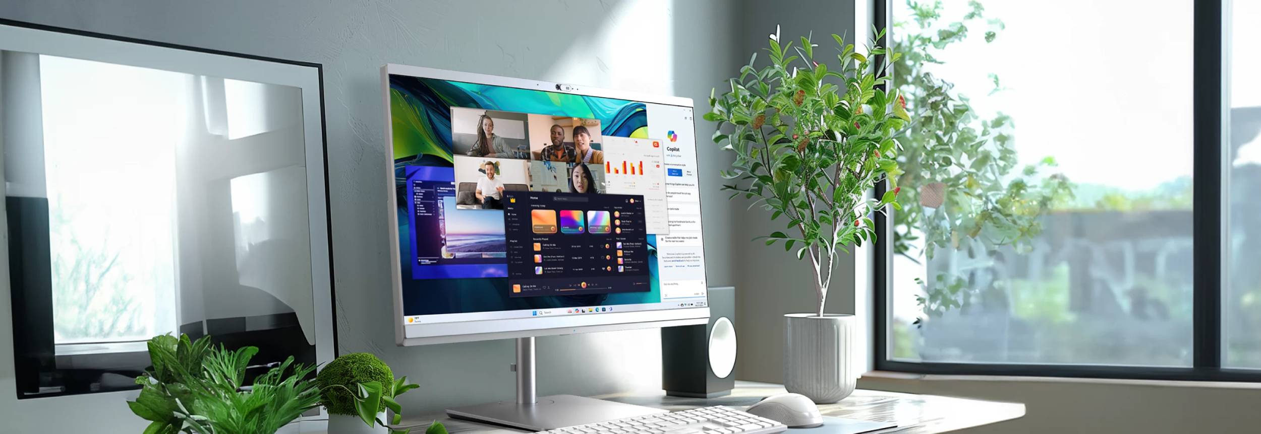 Acer Aspire C 27 Tout-en-un C27-195ES Blanc