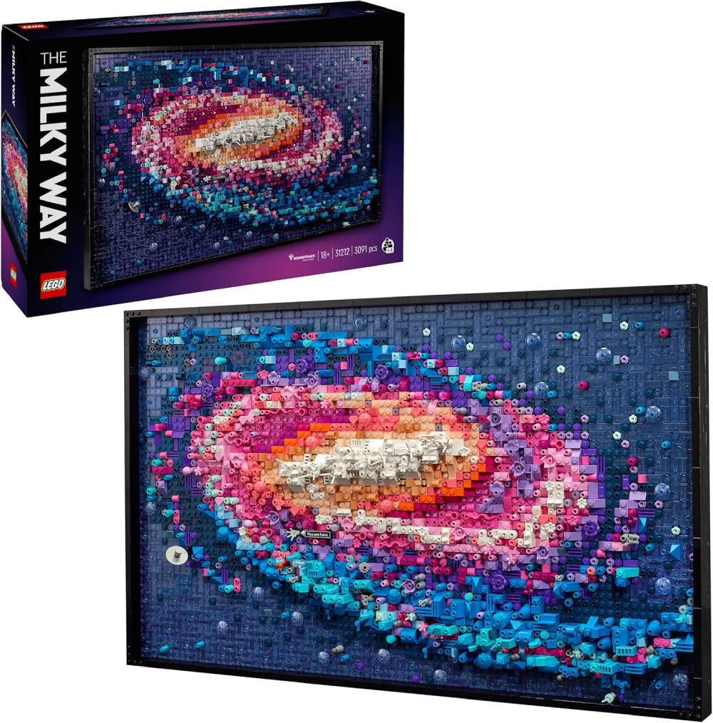 LEGO® Art 31212 La Voie lactée - Set de décoration murale et de construction créativer