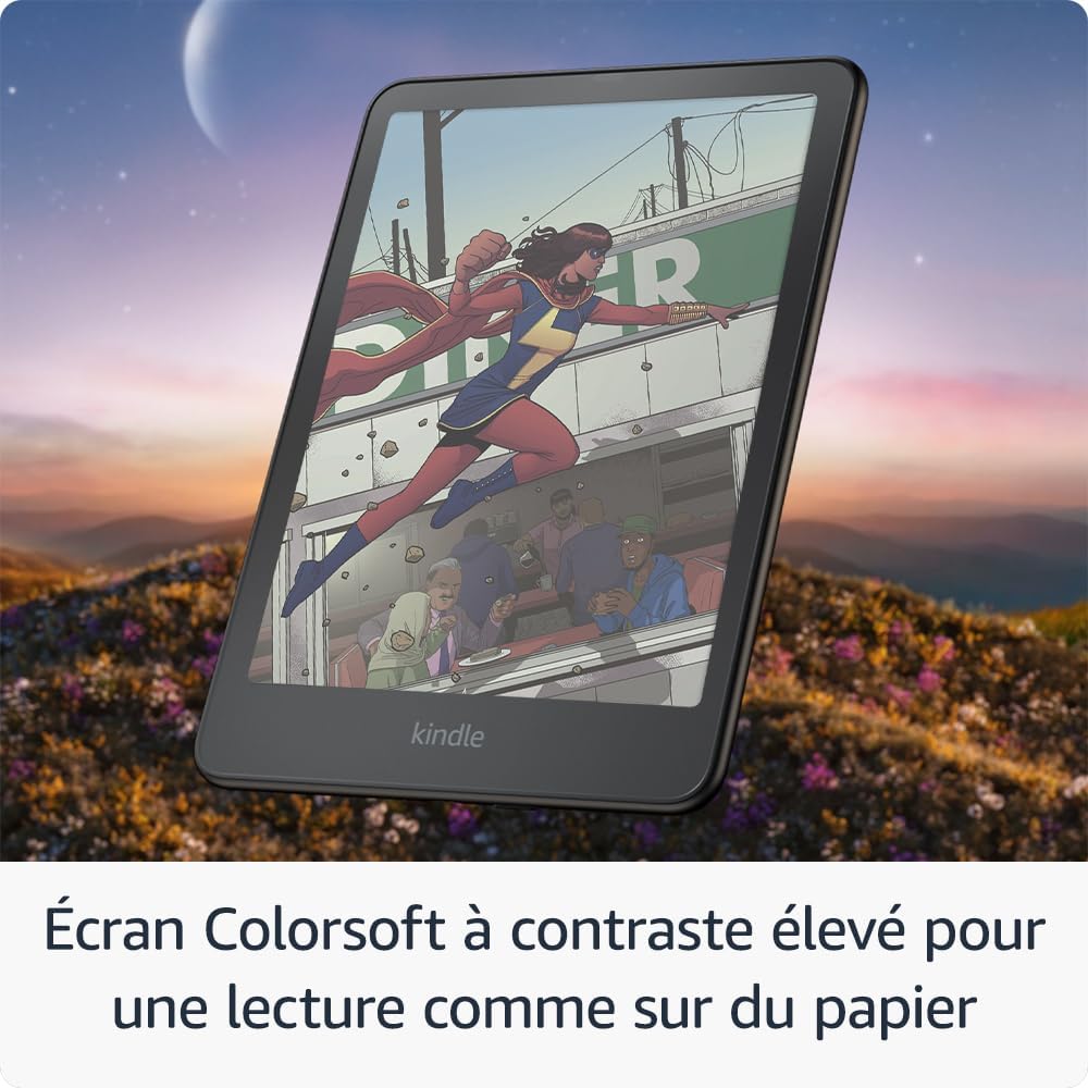 Liseuse AMAZON Kindle Colorsoft SE (2024) 32GB Noir 12ème génération