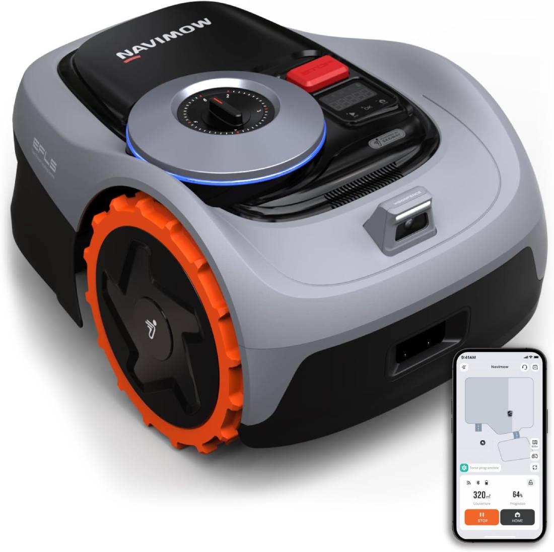 Robot tondeuse NAVIMOW i105e Surface de tonte 500 m²