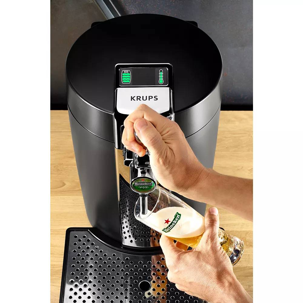 Tireuse à bière KRUPS yy2932FD Beertender 5 Litres - Electro Dépôt