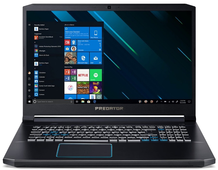 Acer Predator Helios 300 PH317-53-75F9 Ordinateur portable