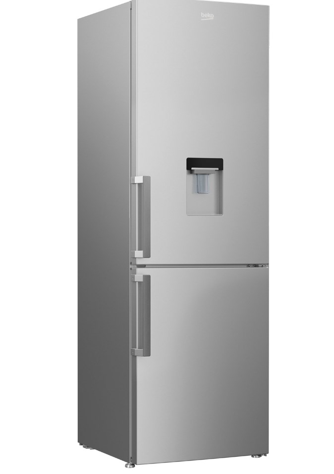 Combiné pose libre BEKO CRCSA295K21D 286L Silver