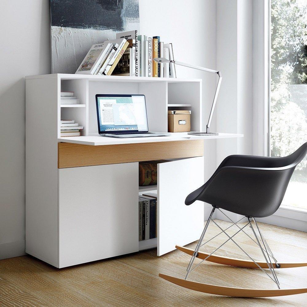 Bureau compact FOCUS blanc