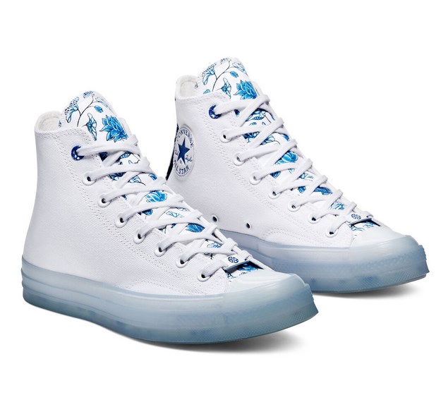 Converse x Lay Zhang Chuck 70 montante white/classic blue/white