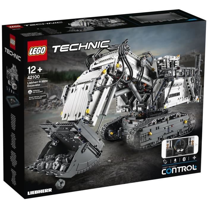 LEGO Technic 42100 La pelleteuse Liebherr R 9800