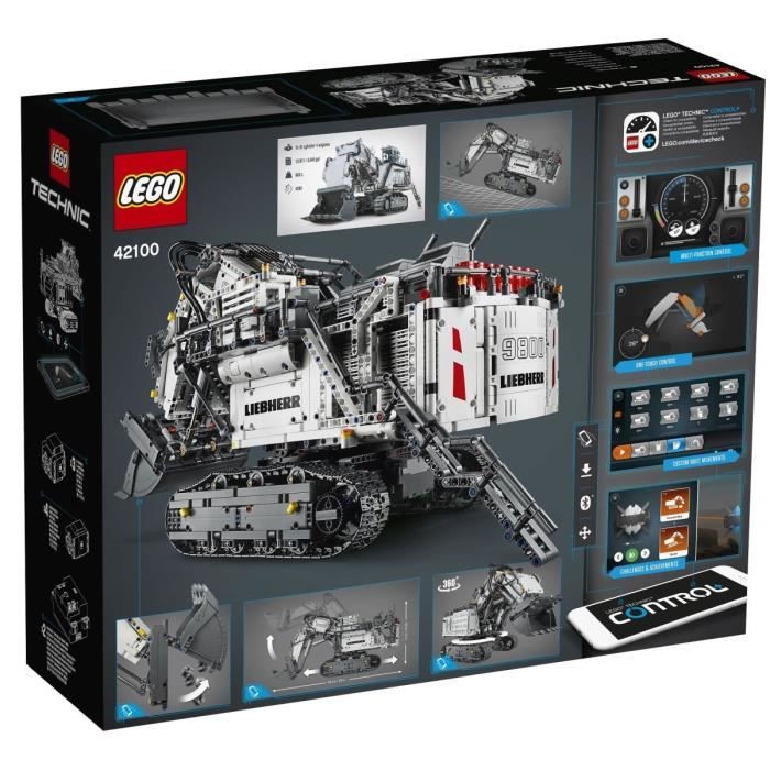 LEGO Technic 42100 La pelleteuse Liebherr R 9800
