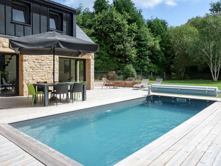 Maison de vacances Breizh Riviera avec piscine privée à Bénodet en Bretagne