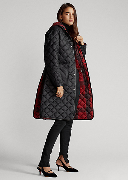 manteau long femme ralph lauren