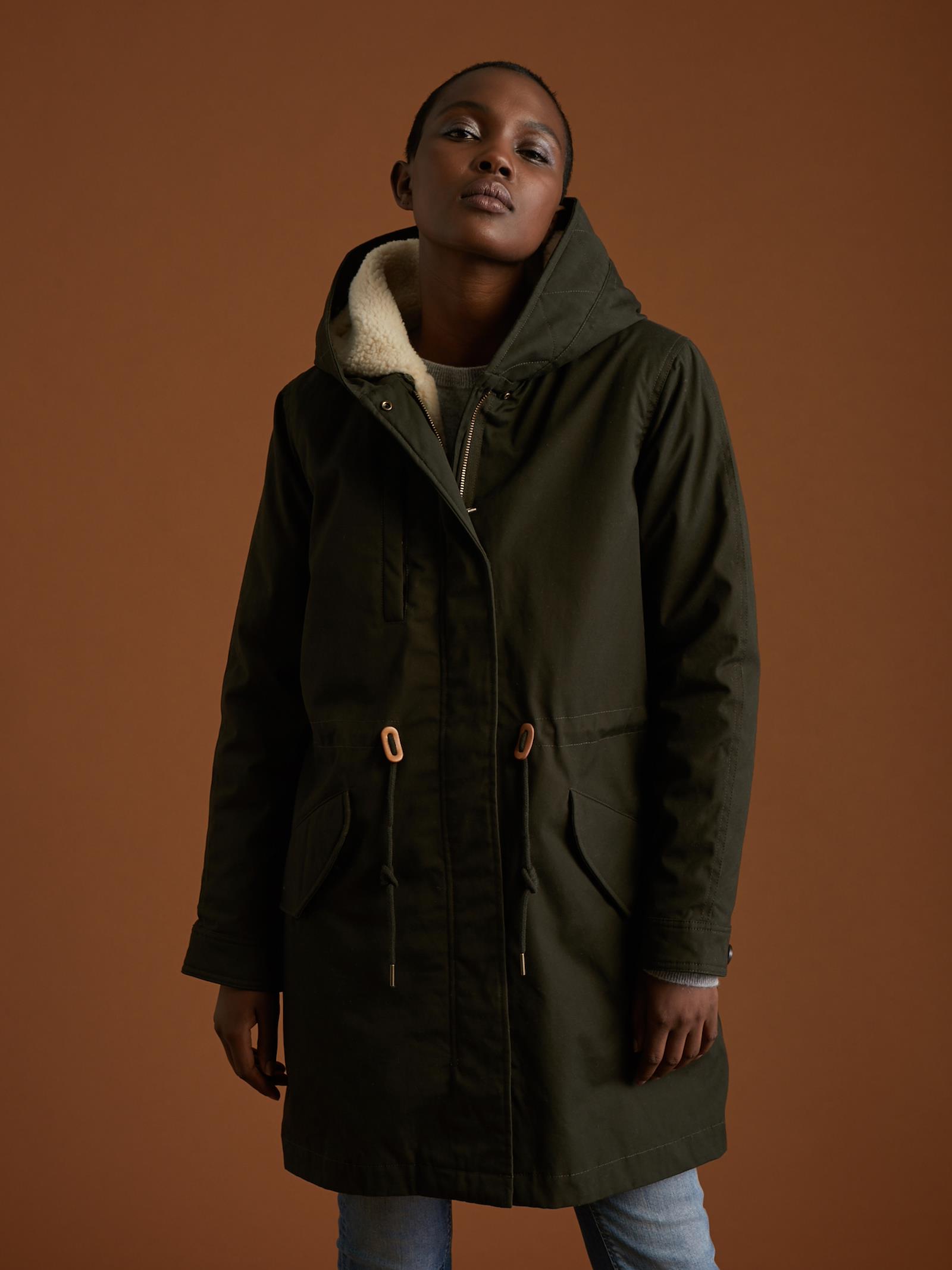 parka 2 en 1 femme