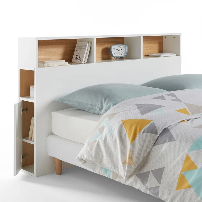Tête de lit avec rangement BIFACE Blanc - La Redoute Interieurs