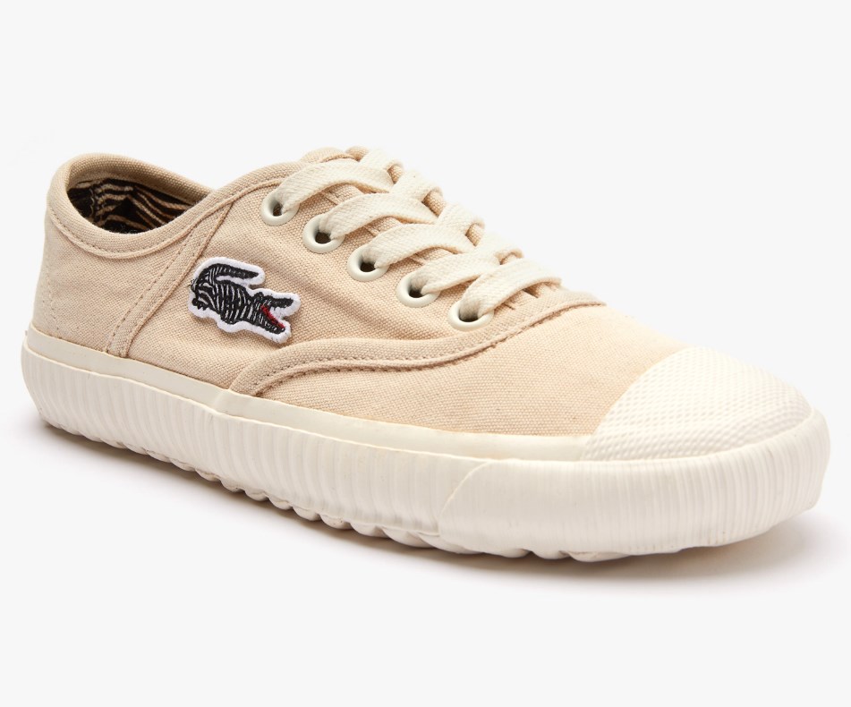 Sneakers Gagnant Lacoste x National Geographic Beige