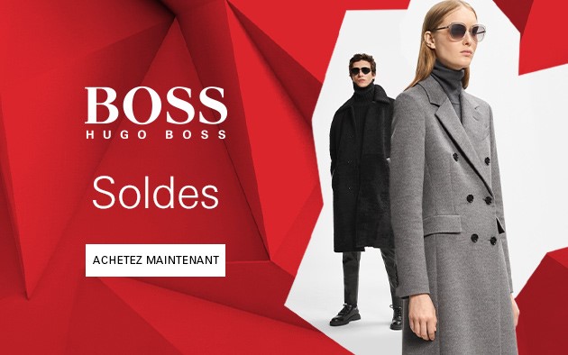 Soldes d’hiver HUGO BOSS des soldes avec jusqu’à -50% de réduction