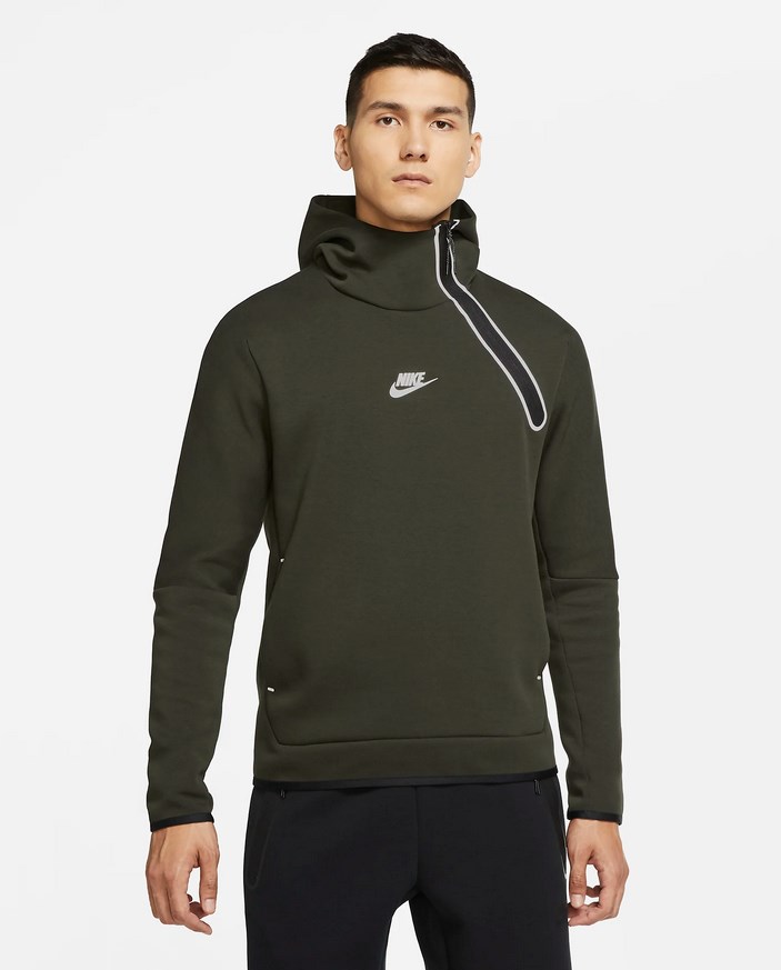 Nike Sportswear Tech Fleece Sweat à capuche Séquoia/Noir