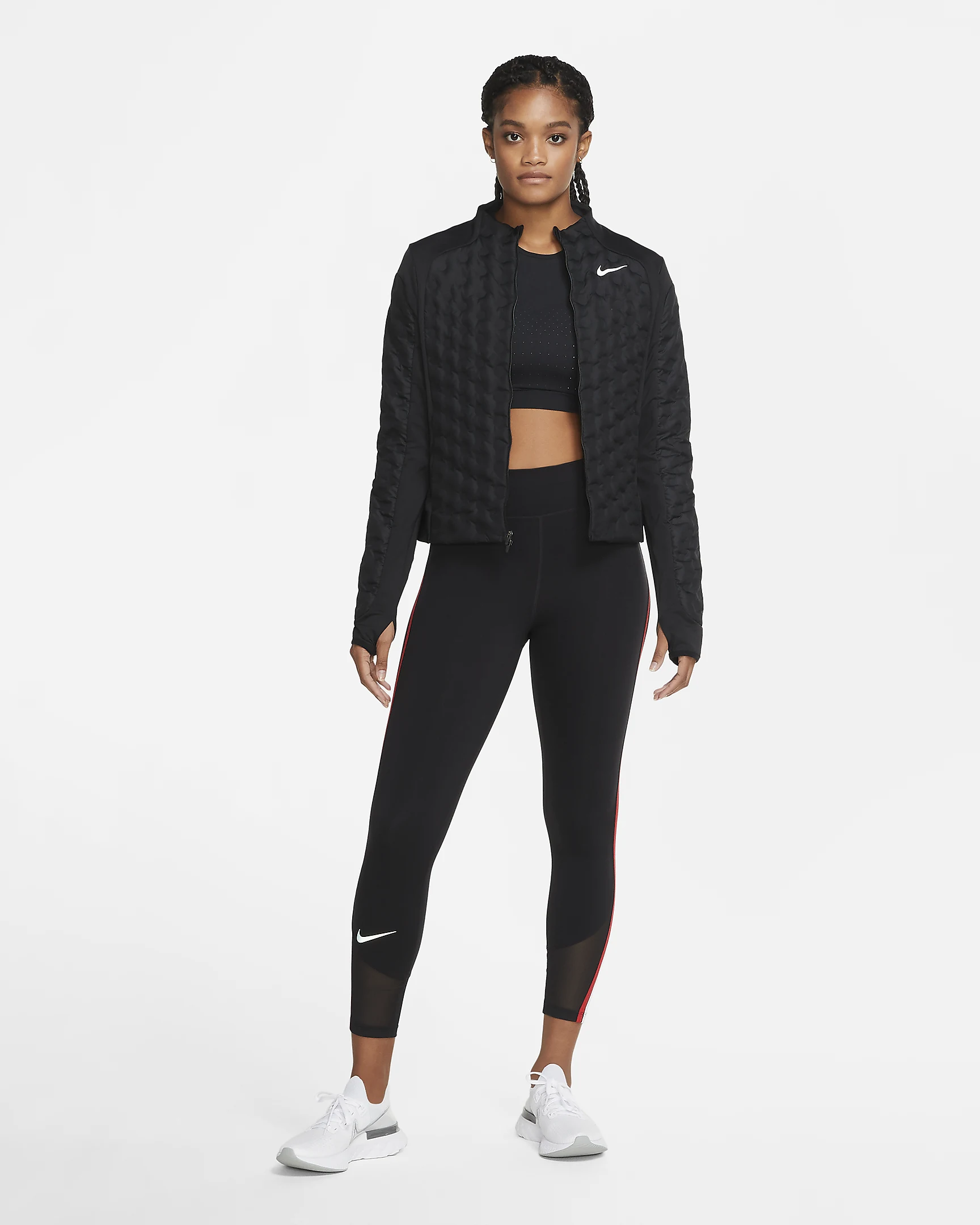 Nike Sportswear Veste de running Nike Aeroloft Noir