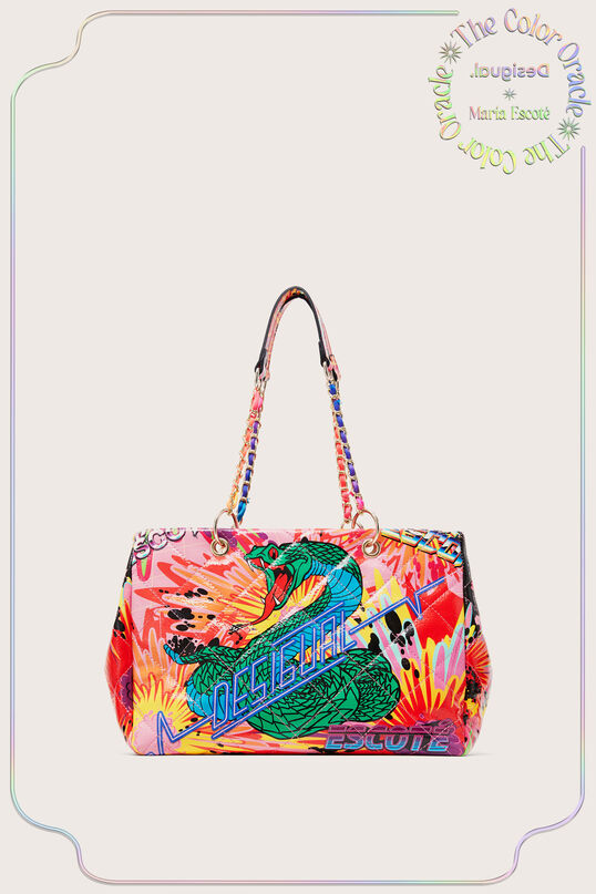 Sac Shopping Bag Serpent Desigual par María Escoté