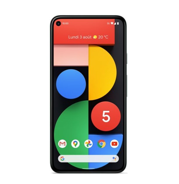 Smartphone Google Pixel 5 Simplement Noir 128Go 5G