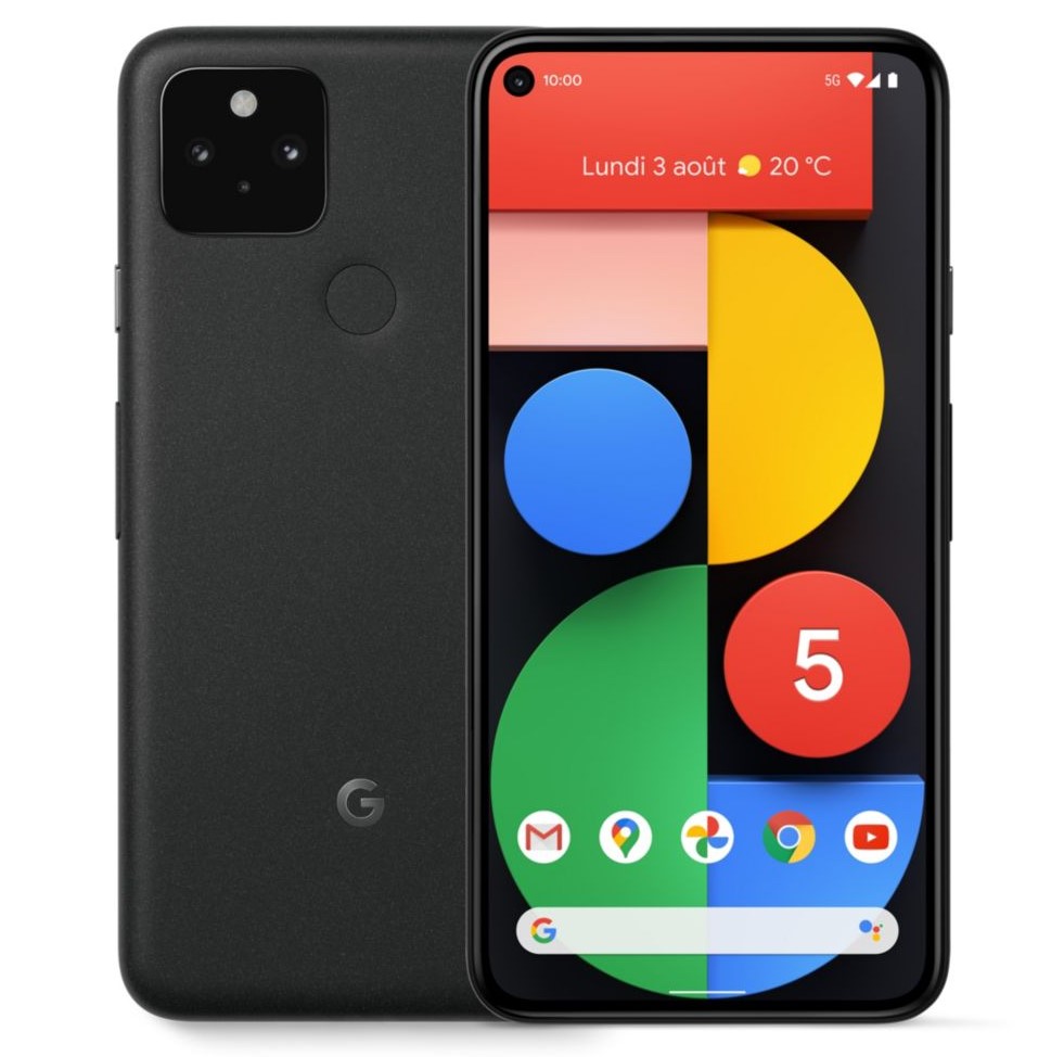 Smartphone Google Pixel 5 Simplement Noir 128Go 5G pas cher ...