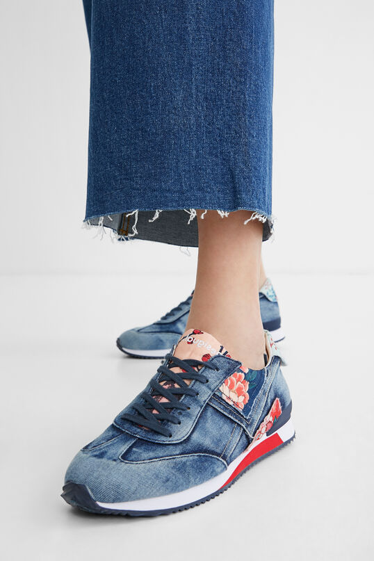 Sneakers Runner Jean patch Desigual