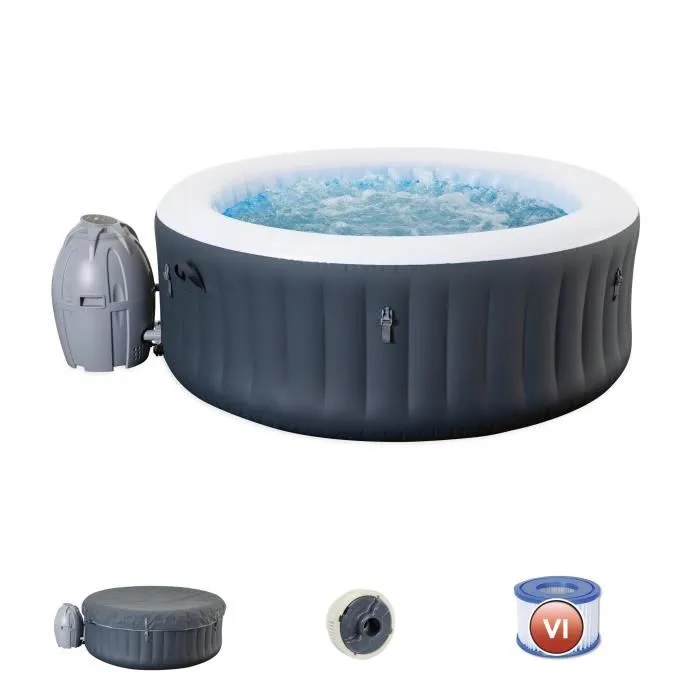BESTWAY Spa gonflable rond Lay-Z-Spa BAJA 2 à 4 personnes