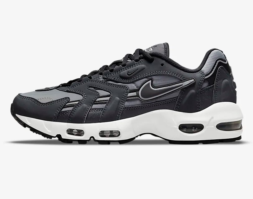 Nike Air Max 96 II Baskets Basses Gris polaire/Anthracite/Blanc/Noir