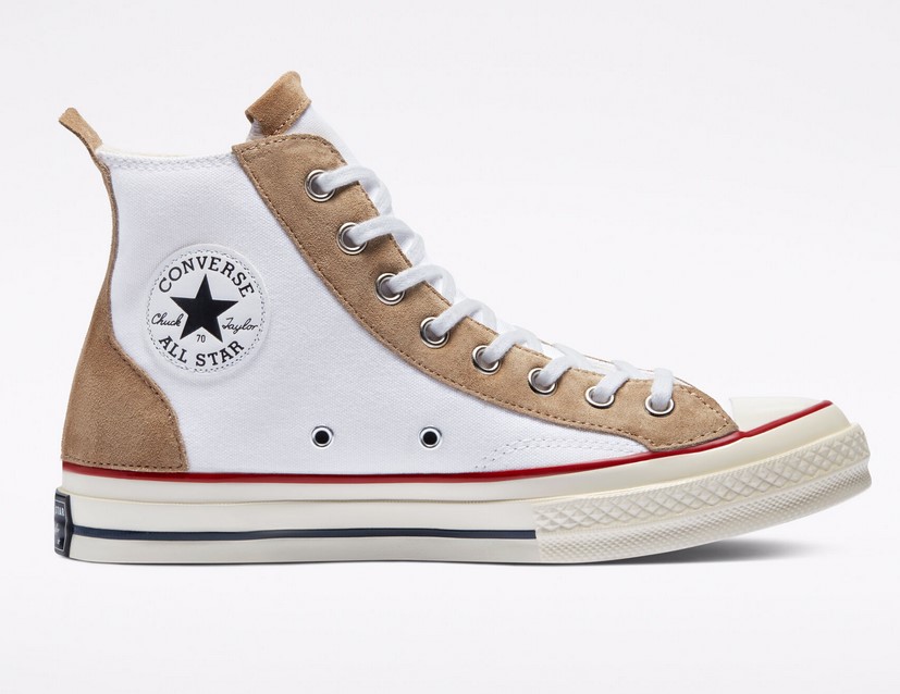 Converse Chuck 70 Space Vintage Daim Blanc/Marron