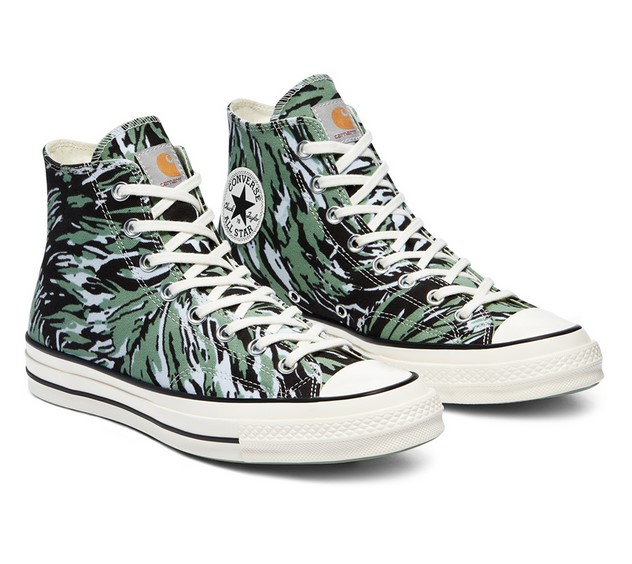 Converse x Carhartt WIP Chuck 70 montante Basilic/Plein Air/Aigrette