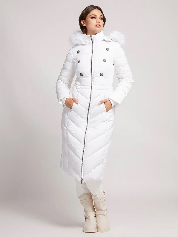 manteau plume femme