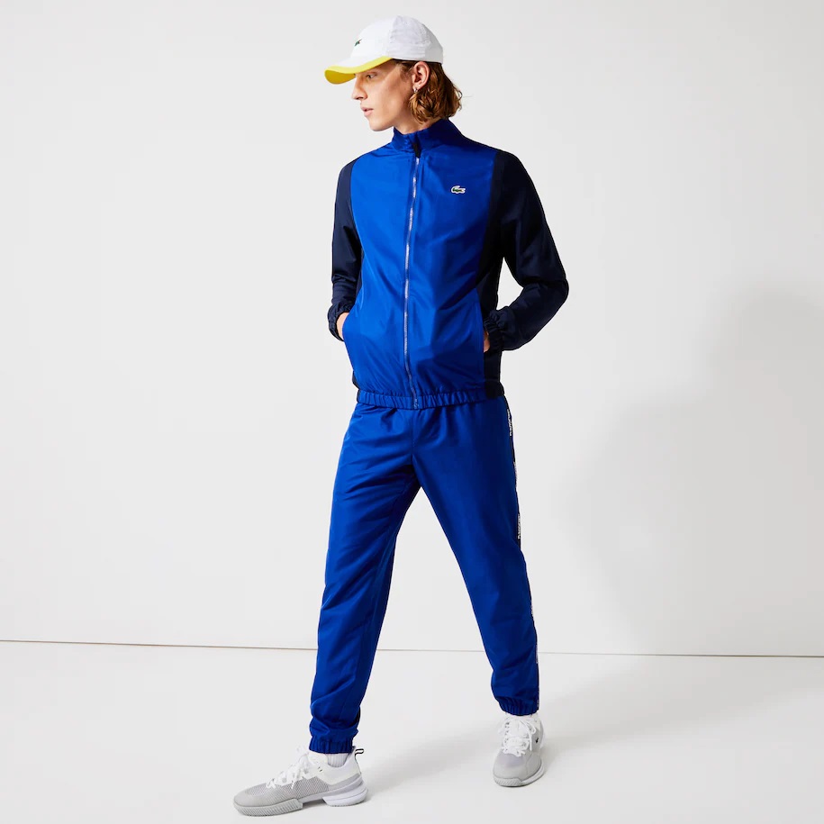 Lacoste cheap ensemble bleu