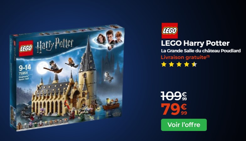 LEGO® Harry Potter 75954 La Grande Salle du château de Poudlard