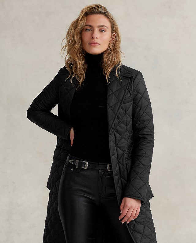 manteau long femme ralph lauren