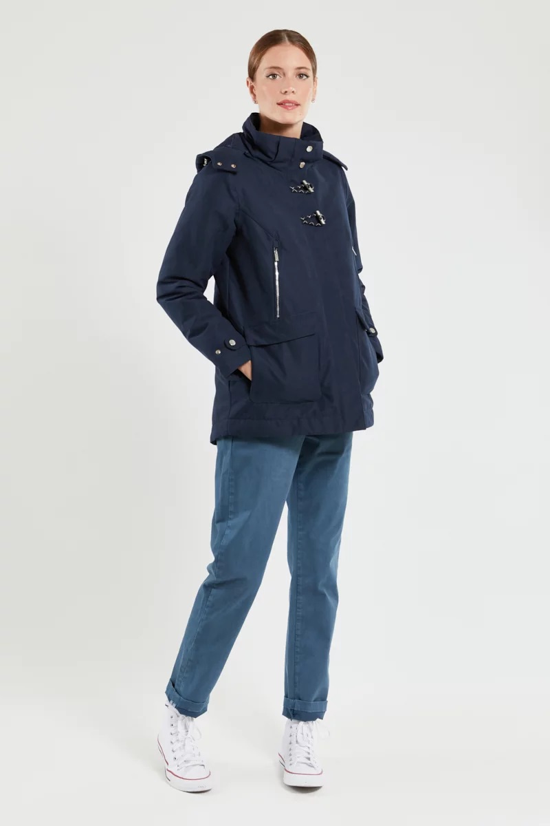 Parka courte BASCO Bleu marine Armor Lux