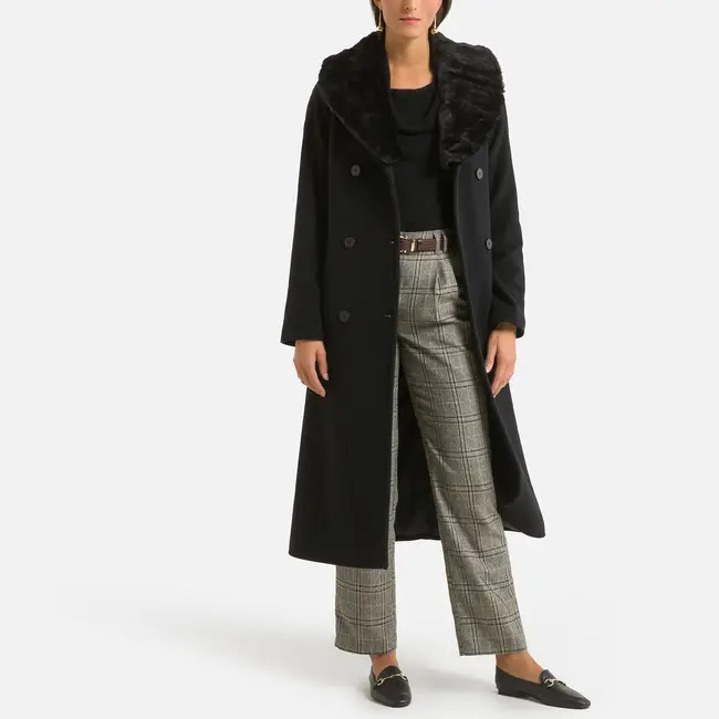 la redoute manteau noir femme