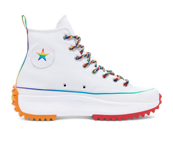 Converse Run Star Hike Pride montante Blanc/Multicolore/Blanc