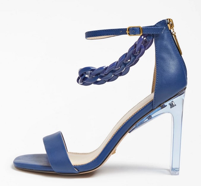 SANDALES MARCIANO CHAINE GUESS Bleu