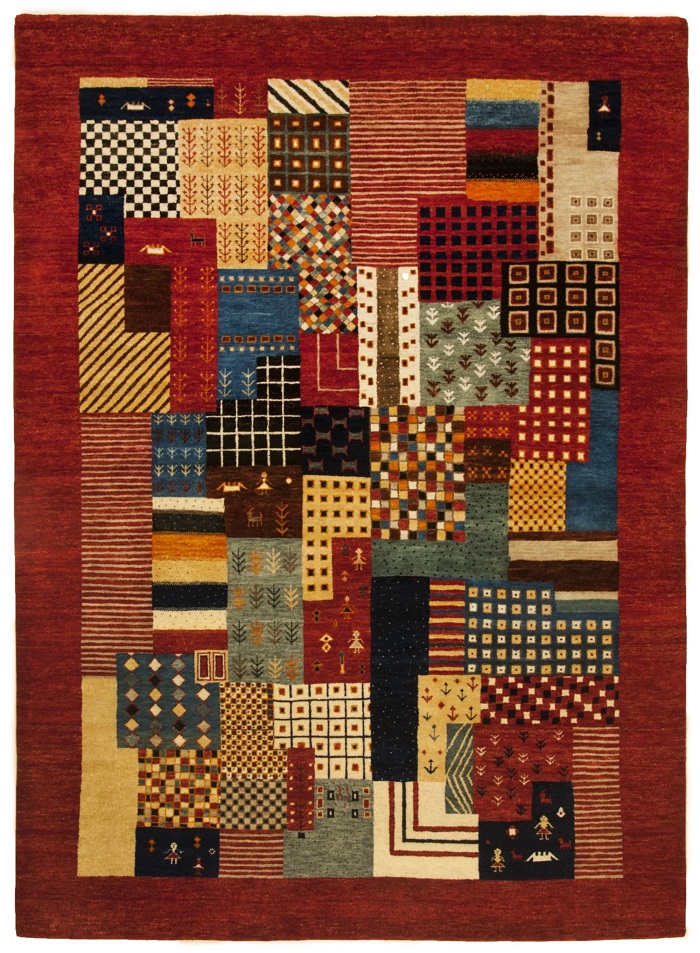 Tapis traditionnel HINDUSTAN HALI en laine noué à la main Rouge 170x240 - Maisons du Monde