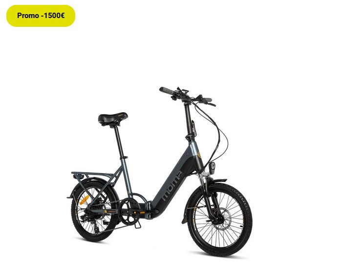 Vélo électrique de ville pliant MOMABIKES E20 Pro