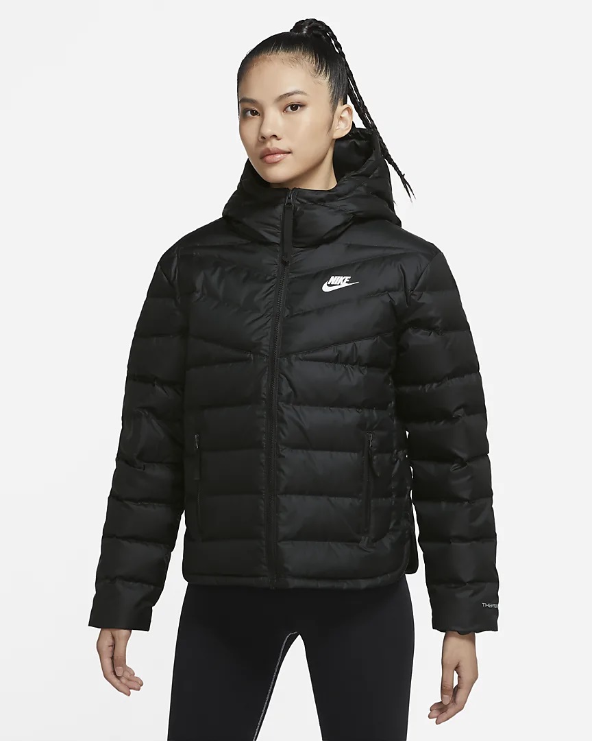 Nike Sportswear Therma-FIT Repel Windrunner Veste Noir/Blanc