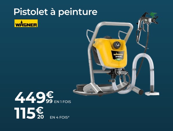 Wagner Airless HEA Control Pro 250M Pistolet a peinture Airless +