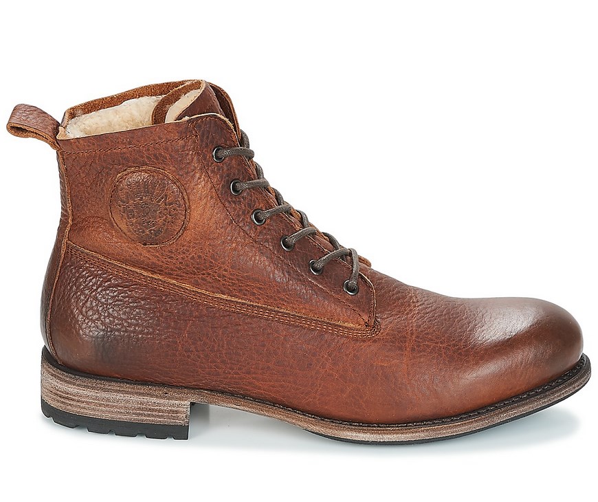 Blackstone MID LACE UP BOOT Boots Marron