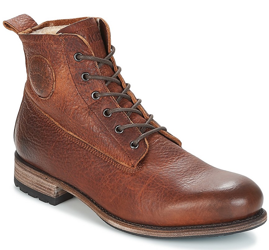 Blackstone MID LACE UP BOOT Boots Marron