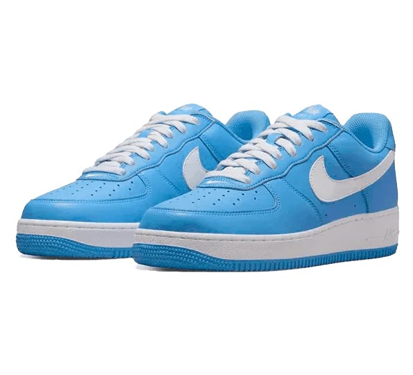 Nike Air Force 1 Low '07 Retro Baskets Basses Color of the Month University Blue pour Homme