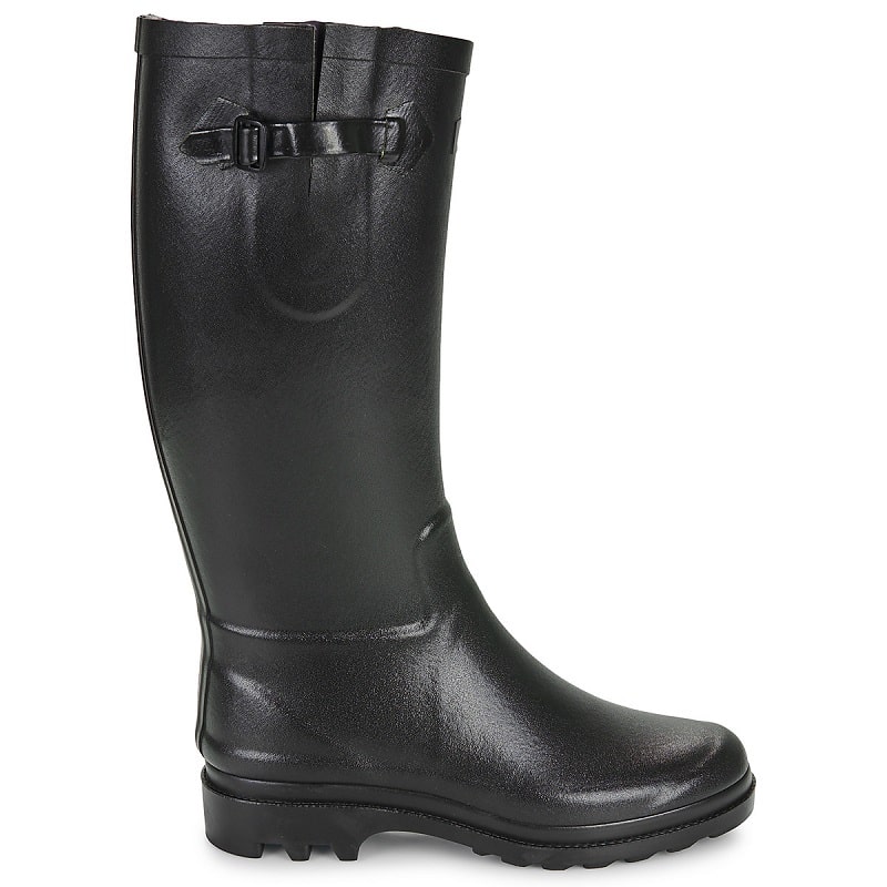 Bottes de Pluie Femme Aigle Aiglentine 2 NL Noir : l'élégance à vos pieds, même sous la pluie