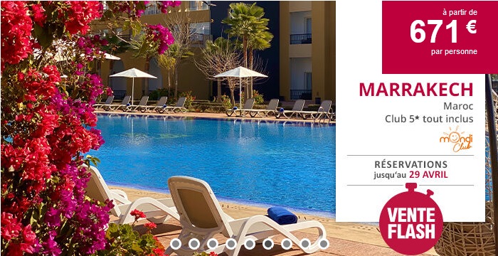 Mondi Club El Olivar Palace 5* Marrakech Tout Compris pas cher - Voyages Maroc Leclerc Voyages